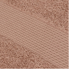 Махровий рушник (пудровий) 40х70см 161668