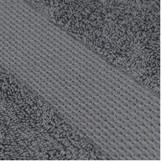 Махровий рушник (сірий) 40х70см 161666