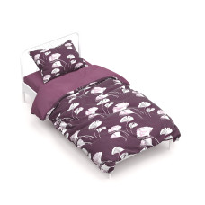 Підковдра бязева Home Line "Гінго Білоба" (ліловий) 145х215см 161422
