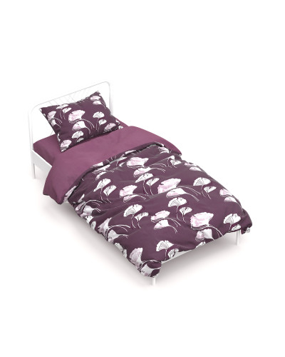 Підковдра бязева Home Line "Гінго Білоба" (ліловий) 145х215см 161422