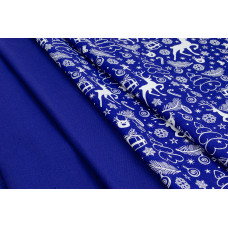 Скатертина кухонна (синий) 140х220см  159428