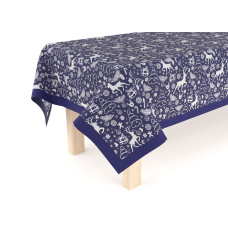 Скатертина кухонна (синий) 140х180см  159376