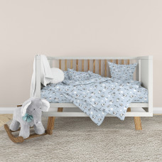 Дитячий комплект постільної білизни Home Line "Ягнята" (блакитні) 159127