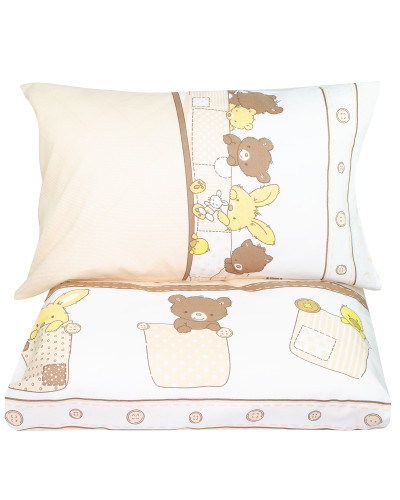 Дитячий комплект постільної білизни Home Line "Ведмежата" (бежевий) 159107