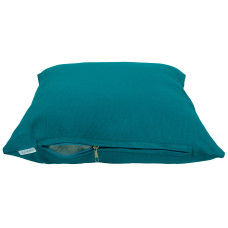 Подушка декоративна з окремим чохлом на блискавці Home Line (бірюзова) 45х45см 157065