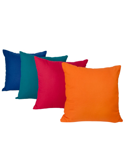 Подушка декоративна з окремим чохлом на блискавці Home Line (бірюзова) 45х45см 157065