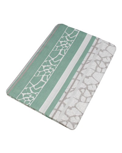 Простирадло бязеве Home Line "Мармур" (зелений) 150х215см 156335