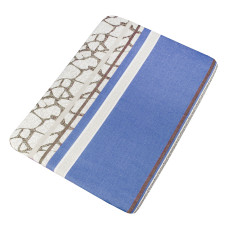 Простирадло бязеве Home Line "Мармур" (синій) 150х215см 156333