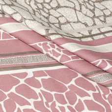 Підковдра бязева Home Line "Мармур" (бежевий) 145х215см 156326