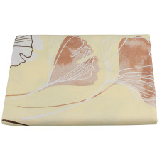 Простирадло бязеве Home Line "Гінго Білоба" (коричневе) 150х210см 155927