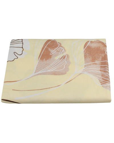 Простирадло бязеве Home Line "Гінго Білоба" (коричневе) 150х210см 155927
