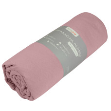 Простирадло трикотажне на резинці Home Line (рожевий) 90х200см 155876