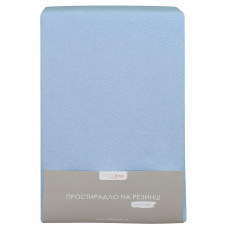 Простирадло махрове на резинці Home Line (блакитне) 200х200х20см 155231