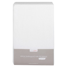 Простирадло махрове на резинці Home Line (біле) 160х200х20см 155182