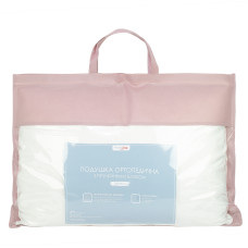 Подушка ортопедична Home Line з пружинним блоком і наповнювачем з силіконізованого волокна (біла) 50