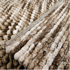 Килимок для ванної "Alan" (бежево-коричневий) 55х65см 153241