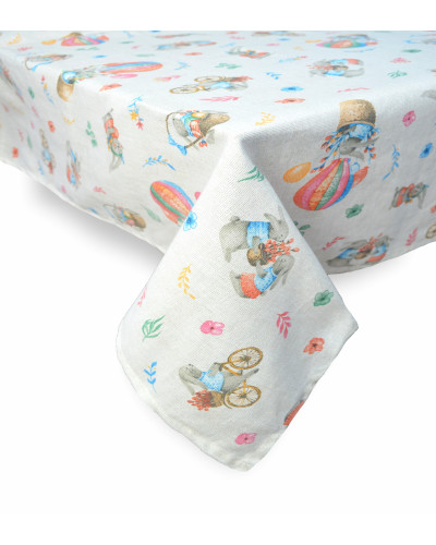 Скатертина "Кролики" 150х220см 144104