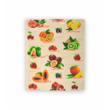 Рушник вафельний кухонний Home Line "Фрукти"  50х60см 135551