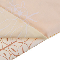 Півтораспальний комплект постільної білизни Home Line "Суцвіття" (бежевий) 134709