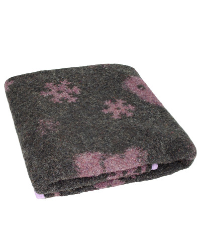 Ковдра ткана Home Line "Сніжок" 100х140см 133638