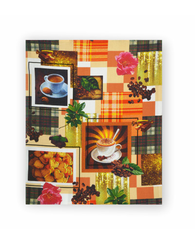 Рушник вафельний кухонний Home Line "Сніданок"  50х60см 133026