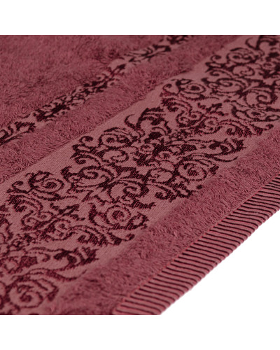 Рушник махровий Home Line "Bamboo" (бордовий), 70х140см 127253