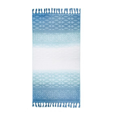 Рушник махровий Home Line "Ocean" (синій), 68х127см 126260