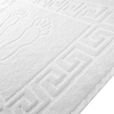 Рушник (килимок) махровий Home Line "Ніжки" (білий), 50х70см 125401