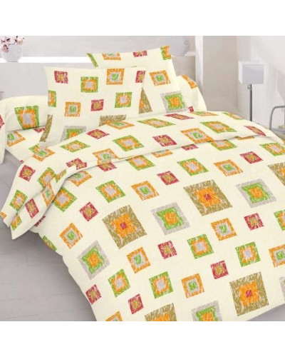 Сімейний комплект постільної білизни Home Line "Антік" (жовтий) 70х70 101791