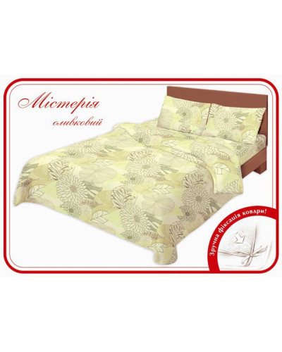 Сімейний комплект постільної білизни Home Line "Містерія" (оливковий) 98364