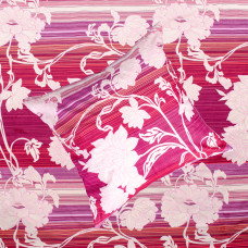 Сімейний комплект постільної білизни Home Line "Лагуна" (рожевий) 88514