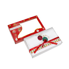 Рушник махровий Home Line "Крісмас" (в коробці), 70х125см 53421