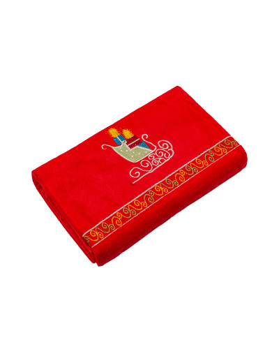 Рушник махровий Home Line "Крісмас" (в коробці), 70х125см 53421
