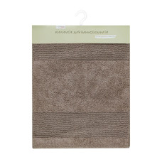 Килимок для ванної "Stripes" (сіро-коричневий) 55х65см 179636