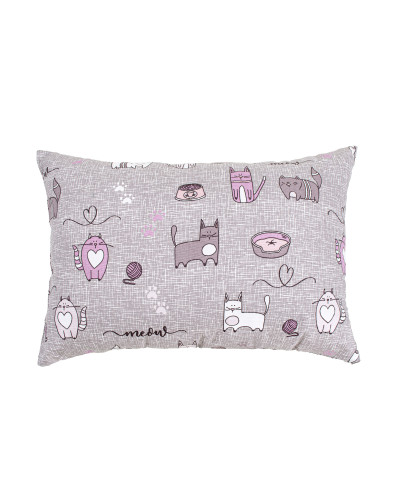 Подушка декоративна Home Line "Кіт на кухні" (сіро-бузковий) 35х50см 175280