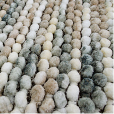 Килимок для ванної "Alan" (сіро-коричневий) 55х65см 153242