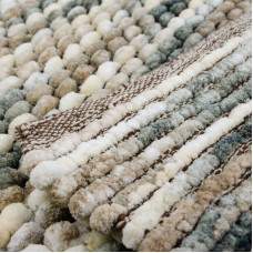 Килимок для ванної "Alan" (сіро-коричневий) 55х65см 153242