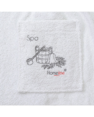 Спідниця  чоловіча з вишивкою Home Line (білий) M/L в сумці 178938