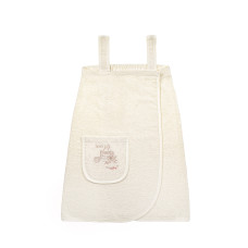 Сарафан махровий Home Line з вишивкою (кремовий) L/XL в сумці 178926