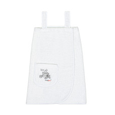 Сарафан махровий Home Line з вишивкою (білий) L/XL в сумці 178920