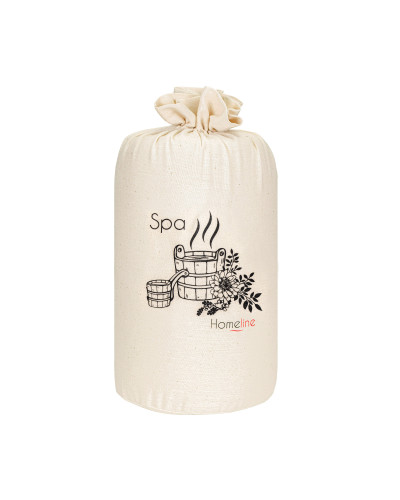 Сарафан махровий Home Line з вишивкою (білий) L/XL в сумці 178920