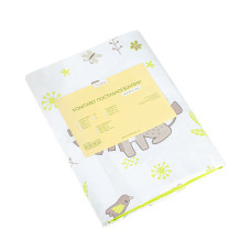 Дитячий комплект постільної білизни Home Line Мадагаскар кавово-салатовий 193594