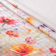 Простирадло вафельне Home Line Макове поле 145х215 193294