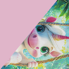 Дитячий комплект постільної білизни Home Line Одноріг у джунглях 193168