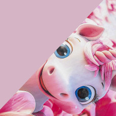 Дитячий комплект постільної білизни Home Line Одноріг у квітах  193166