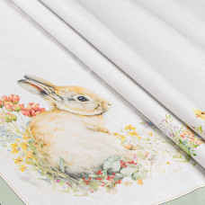 Скатертина HomeLine Великдень зайка та ципа  150х180см
