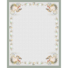 Скатертина HomeLine Великдень кролик 120х150 см 192528