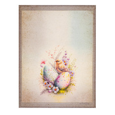 Рушник великодній Пташка та крашанки 40х60 см 192502