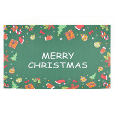 Скатертина HomeLine Merry Christmas 150х220см зелена