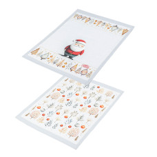 Набір кухонних рушників Санта Клаус 40х60 190842
